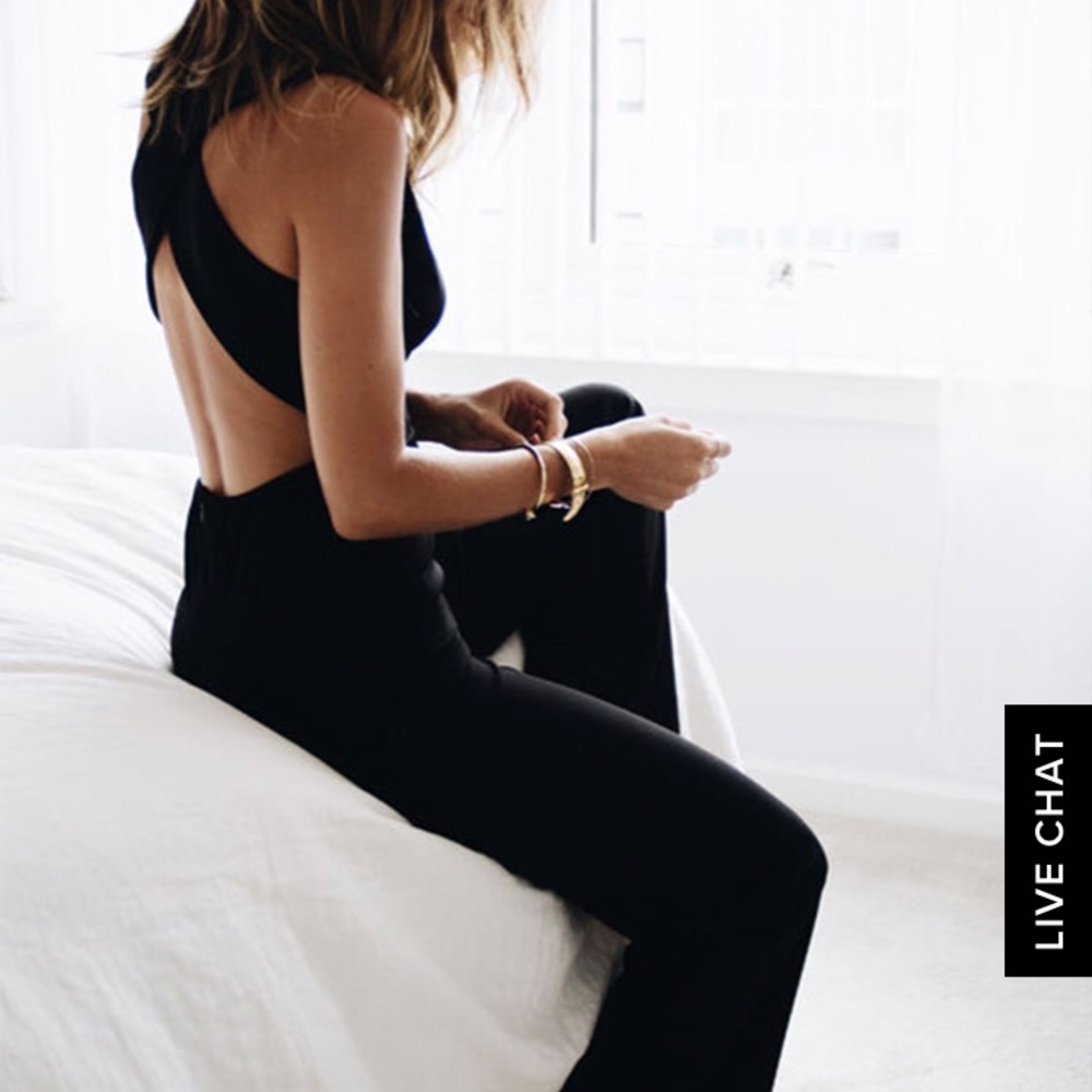 Lulu’s Thinking Out Loud Black Jumpsuit